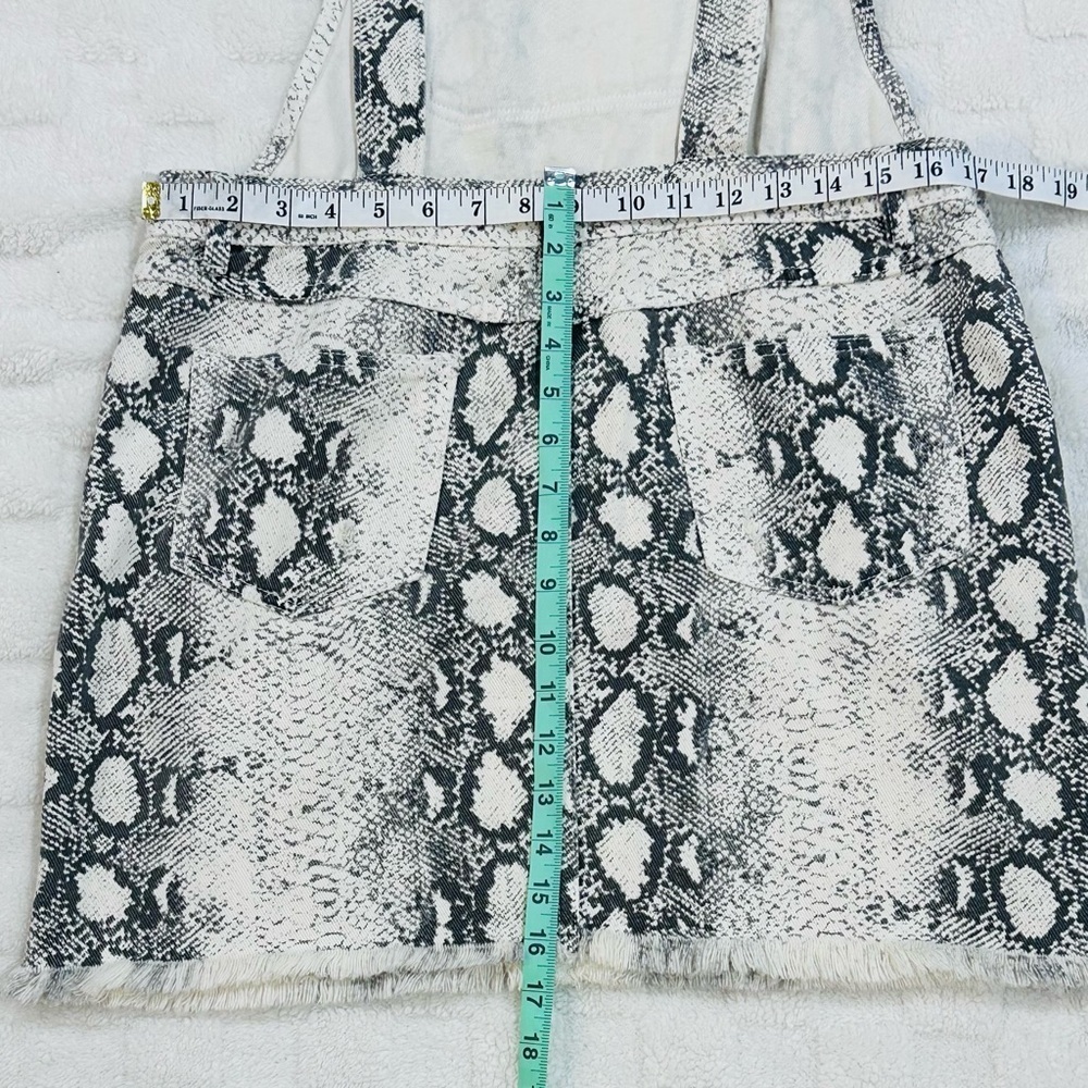 POL Snakeskin Overall Dress Size L - Picture 6 of 13